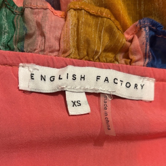 English Factory Multicolor Ruffled Dress - Picture 4 of 7